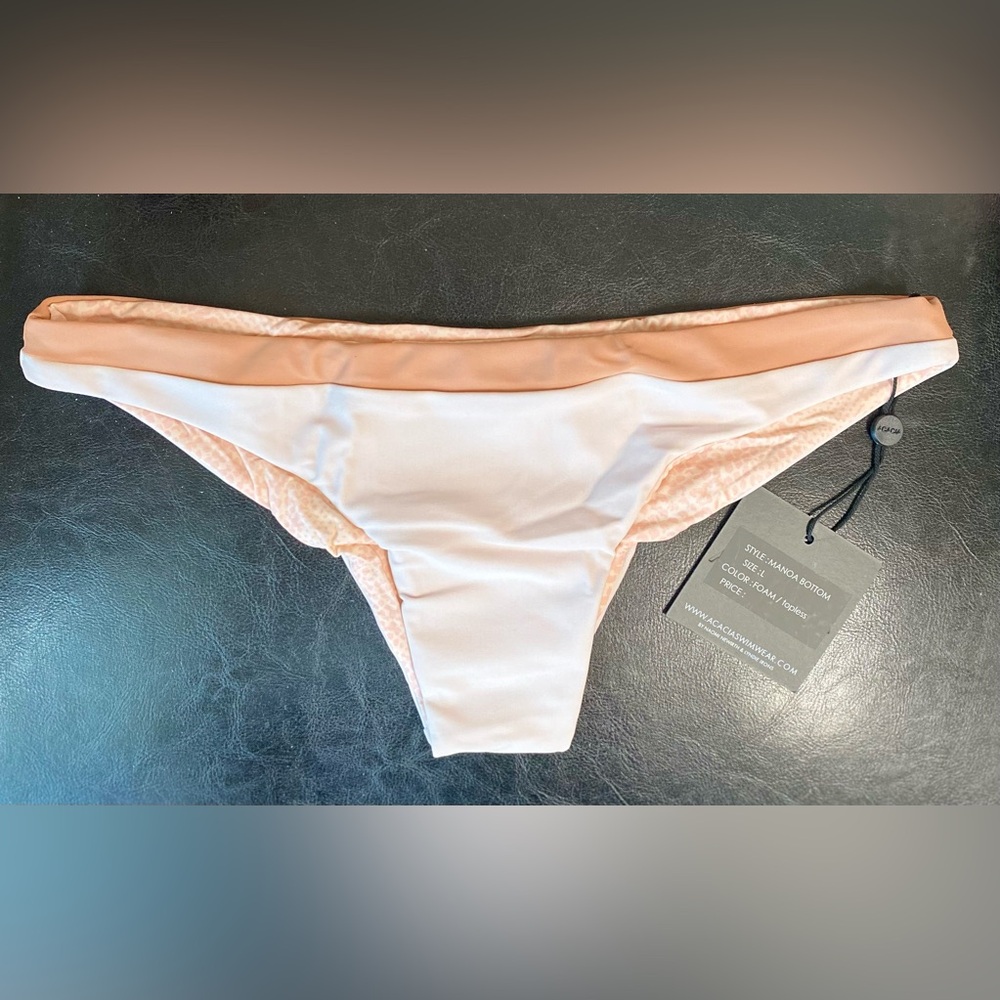 Acacia Swimwear Manoa Bottom in Foam/Topless